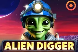 Alien Digger slot by Onlyplay